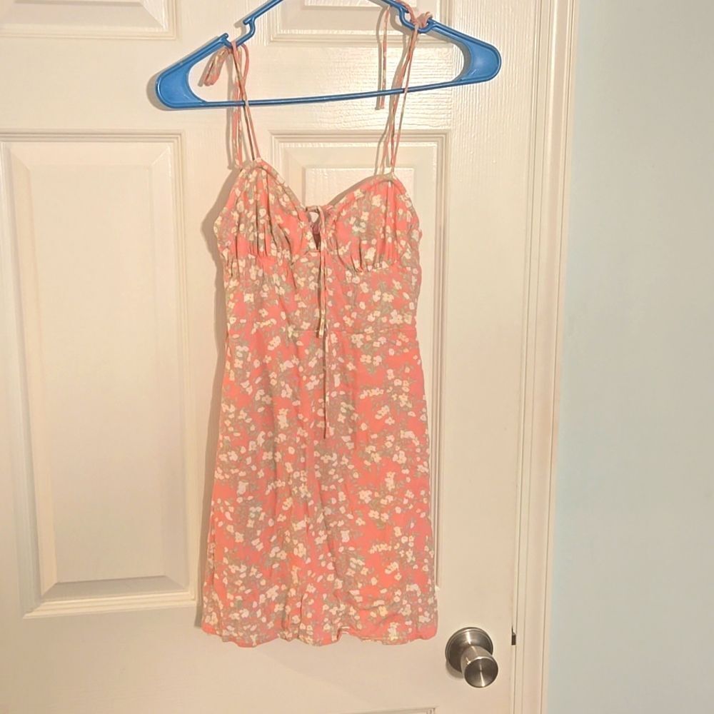 White fox dress womens size xs